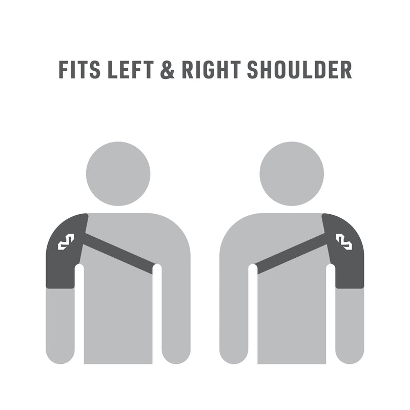 [Australia] - McDavid Adult 4-Way Elastic Shoulder Wrap Black Medium 