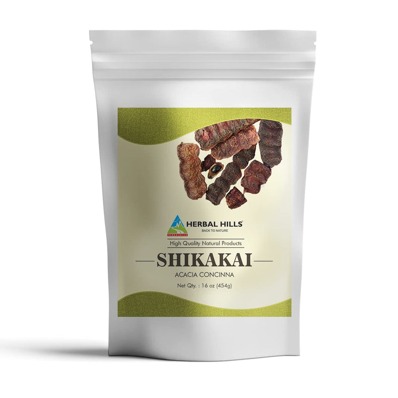 [Australia] - HERBAL HILLS Organic Gurmar Powder & Shikakai Powder | Pack of 2 (16 oz each) | Best for Healthy Life 