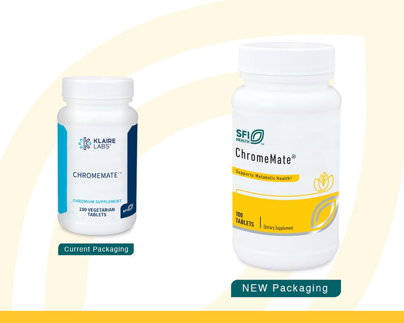 [Australia] - Klaire Labs Chromemate - Chromemate Chromium Polynicotinate 200mcg Supplement - Bioavailable Form of Chromium with Niacin - Hypoallergenic (100 Tablets) 
