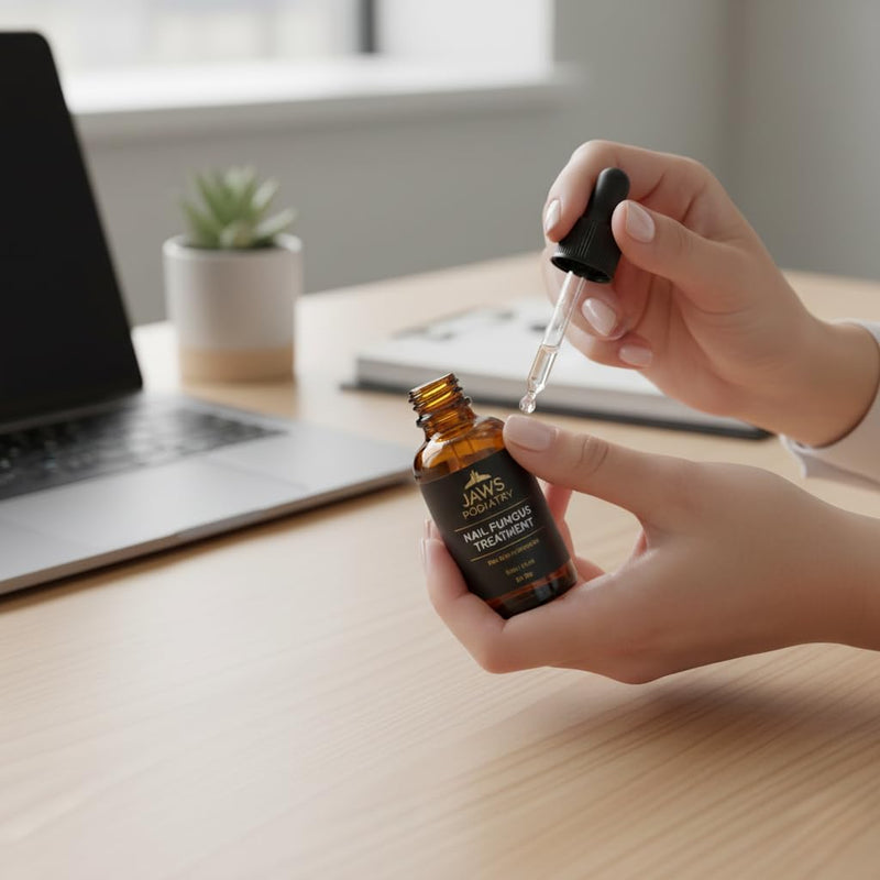 Nail Treatment Solution for Clearer | Nail Appearance Enhancer with Undecylenic Acid 25% & Tea Tree Oil - Supports Clearer, Stronger-Looking Nails