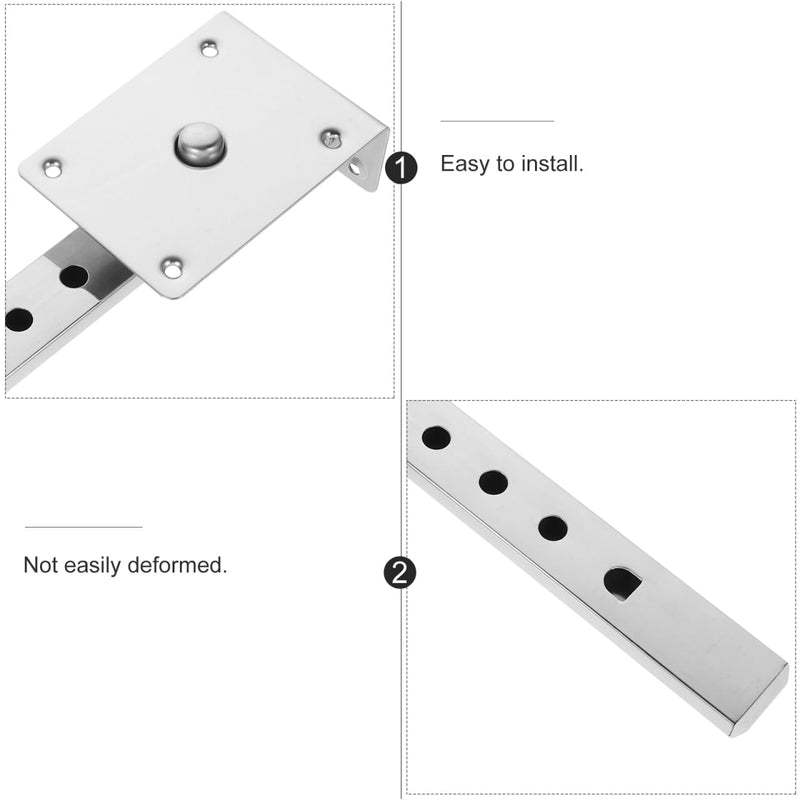 [Australia] - Barber Chair Replacement Headrest Bracket Support for Salon and Barber Chairs Ergonomic Design Easy Installation 11.65X3.14X1.69 Inches 