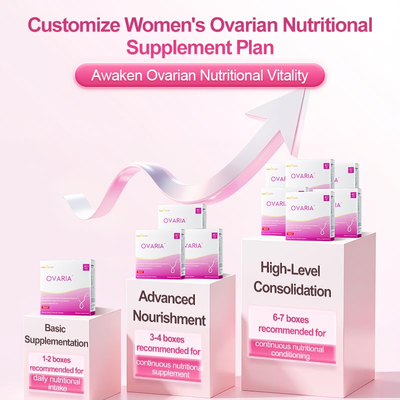 Flora Secret Ovaria Dietary Supplement, Myo-Inositol & D-Chiro-Inositol 40:1 Blend, Methylfolate, Vitamin D3, B Complex, Iron, 30 Powder Sachets