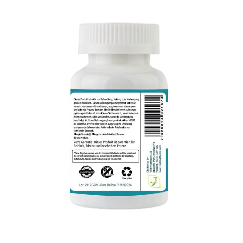 [Australia] - VED Reduced L-Glutathione, Collagen, Vitamin C Tablets | 1000mg x 90 tablets 