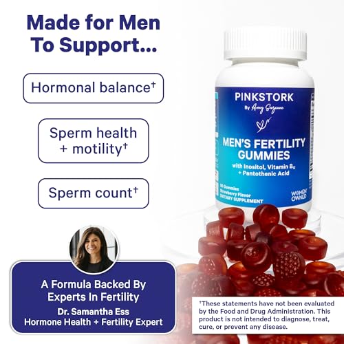 Blue Stork Men’s Fertility Bundle – Prenatal Gummies + Organic Tea