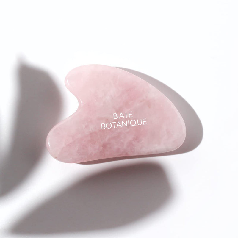 Baie Botanique Rose Quartz Gua Sha