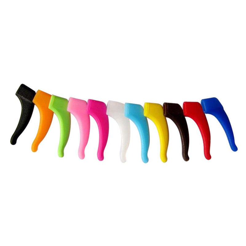 [Australia] - NUOBESTY 12 pairs of silicone glasses holder, non-slip glasses temple cover, glasses ear pads, ear hooks for glasses, sunglasses 