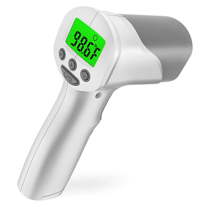 Medical Grade Heavy Duty Touchless Infrared Forehead Thermometer, for Adults & Baby Thermometer Gun, Instant Results