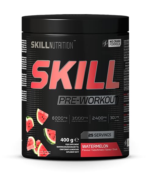 [Australia] - Skill Pre-Workout, Watermelon - 400g 