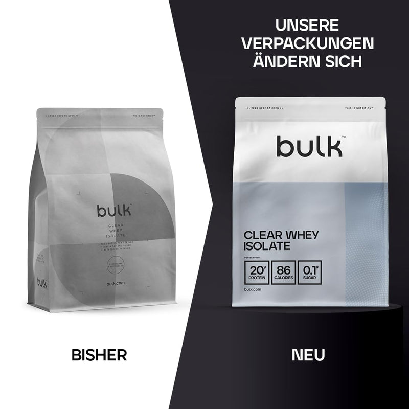 [Australia] - Bulk Clear Whey Isolate Powder, Refreshing Protein Shake, Protein Powder, Peach Iced Tea, 500 g 20 Servings (Pack of 1) 
