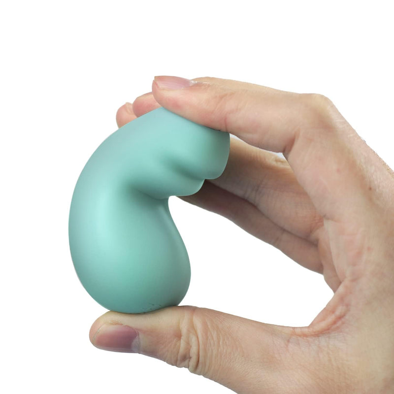 [Australia] - Multifunctional Ultra Soft Squeeze Personal Electric Massager with Vibrating Physic Therapy Massage Ball, Finger Massager for Hand Exercisers Fidget & Relaxtion(Green) 