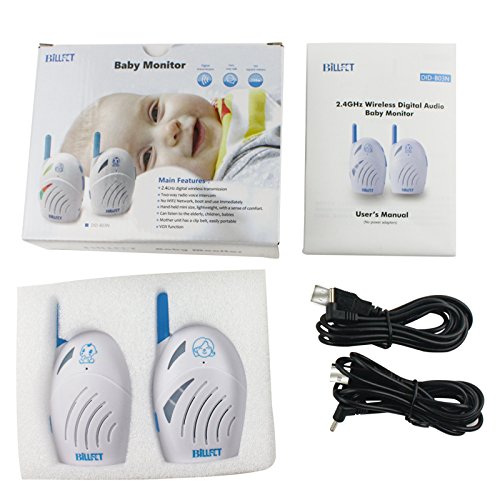 [Australia] - Audio Baby Monitor Intercom walkie-Talkie Two-Way Portable USB Charging USB Charger 