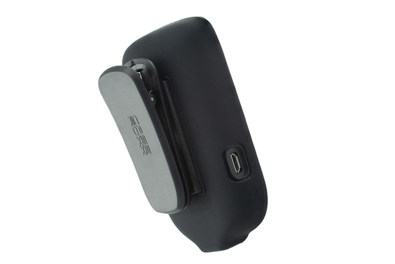 [Australia] - caseroxx silicone case compatible with Freestyle Libre 1/2 / 3 / Insulinx / 14 Day made of silicone, bag with and without belt clip in black with belt clip 