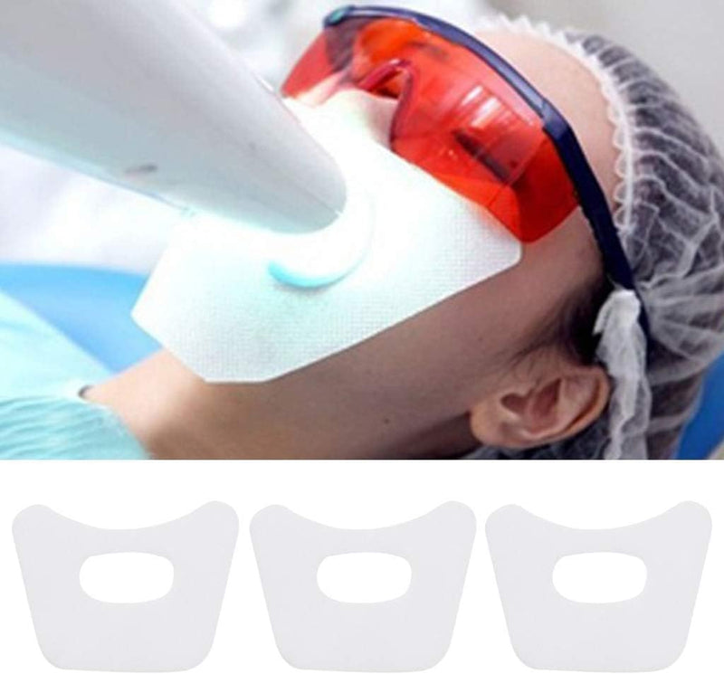 [Australia] - 100Pcs/Pack Teeth whitening kit Mouth Guard Other Teeth whitening Accessories Mouth Gauze face Bibs 