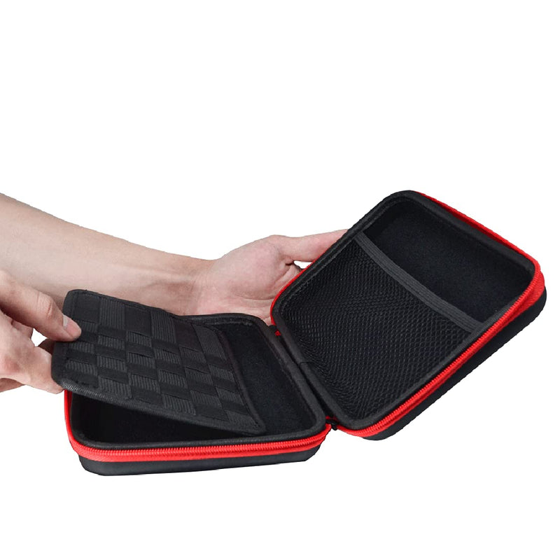 Eva Hard Sell Protective Bag Travel Organizer Case for Diabetic Supplies Testing Kit,Blood Glucose Monitoring Systems,Test Strips,Syringes,Insulin,Electronic Accessories (Blue) Blue