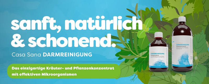 [Australia] - Casa Sana INTESTINAL CLEANING, 1000 ml - gentle and gentle cleansing of the intestines without a laxative effect 