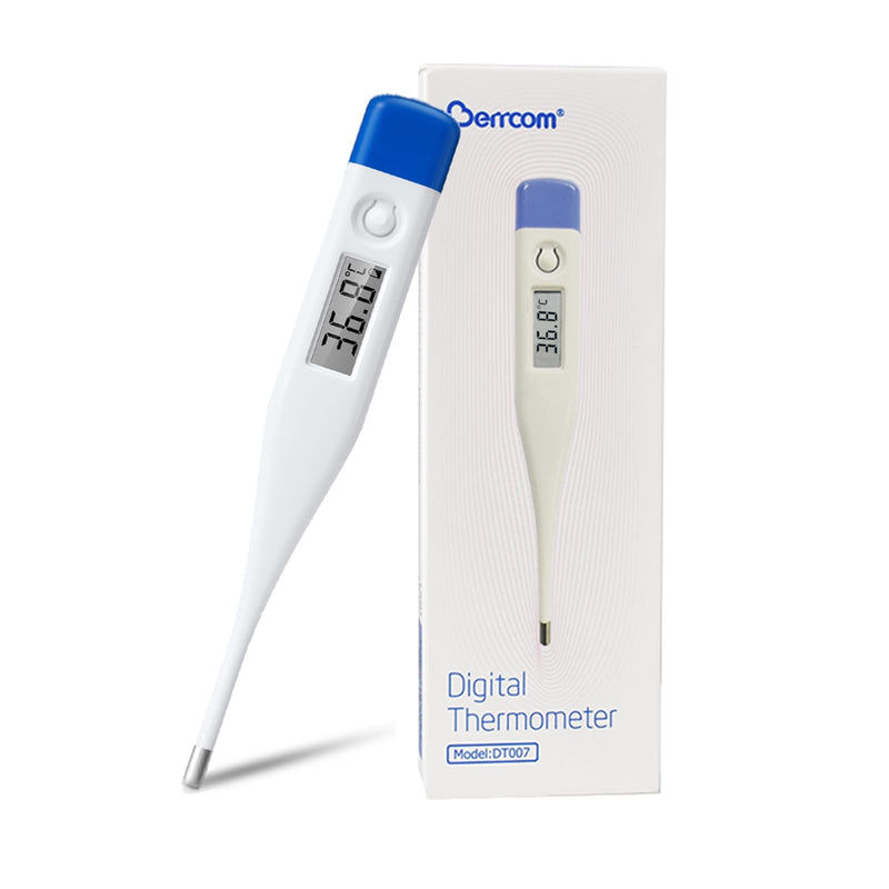[Australia] - Berrcom Digital Thermometer for Adults and Children, Mouth and Forearm Thermometer Medical Thermometer with Fever Alarm Digital Thermometer DT007 