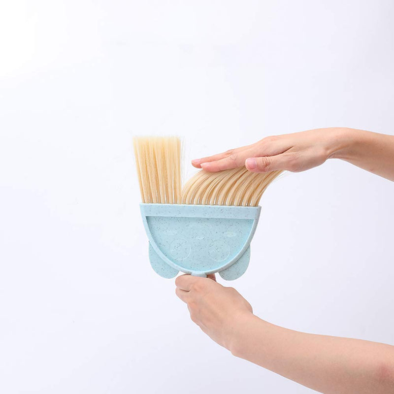 [Australia] - Mini Broom with Dustpan for Kids,Little Housekeeping Helper Set (Pink) 