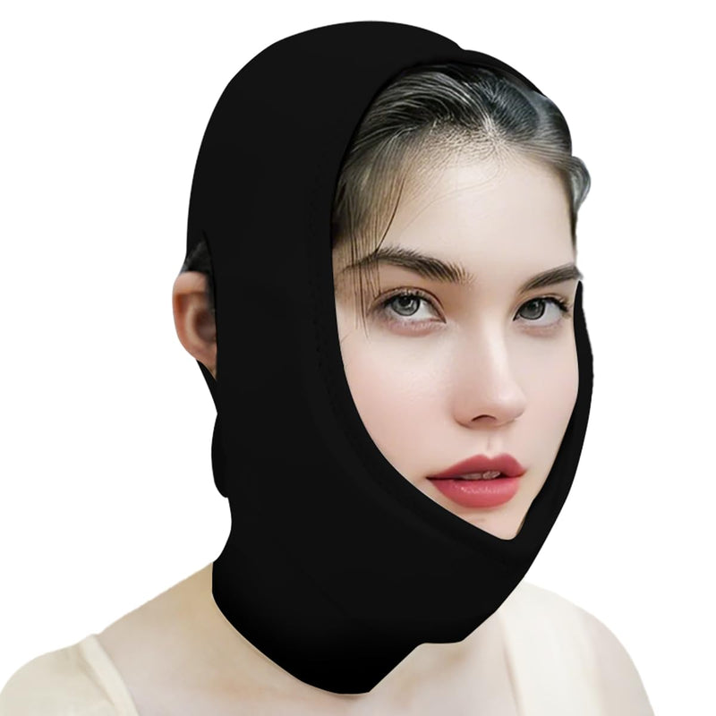 V-Line Mask Chin Up Mask V Shaped Face Mask Chin strap Thread Lifting Face Mask for Post-Surgery Skin Tightening V-Shaped Face Shaping and Double Chin Reduction