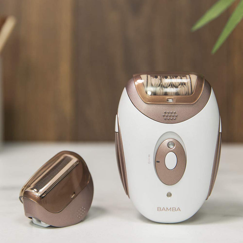 [Australia] - Cecotec wireless epilator Bamba SkinCare Depil-action. Lithium battery, 40 minutes battery life, waterproof, interchangeable heads, 2 speed settings, wireless mode SkinCare Depil action 