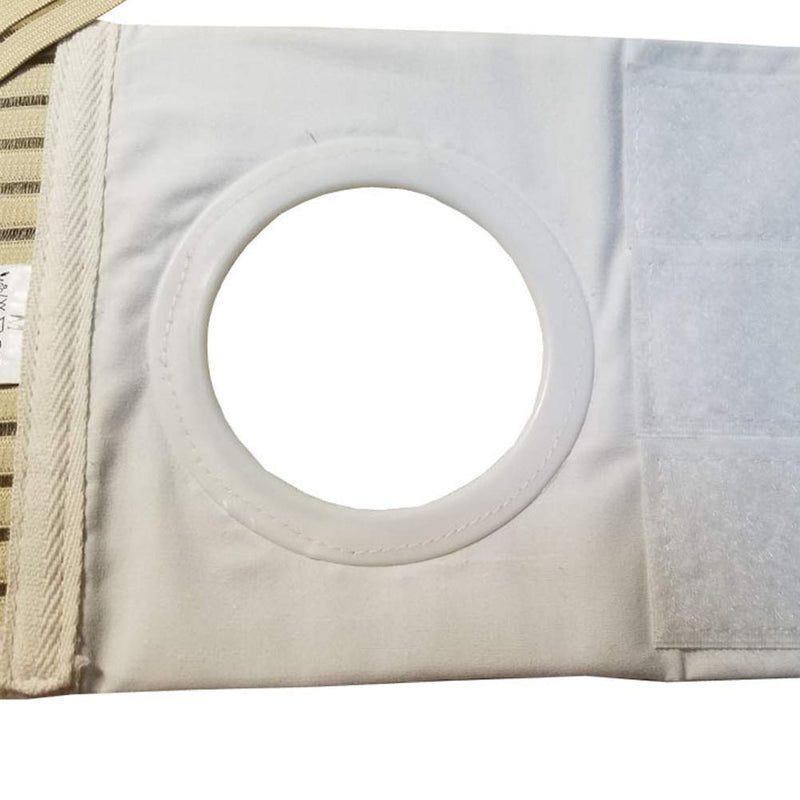 [Australia] - SUPVOX Ostomy Support Belt Elastic Hernia Band Breathable Belly Band for Man Woman Colostomy Abdominal Support 