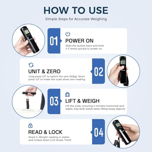BAGAIL 18 Set Packing Cubes and Digital Luggage Scale