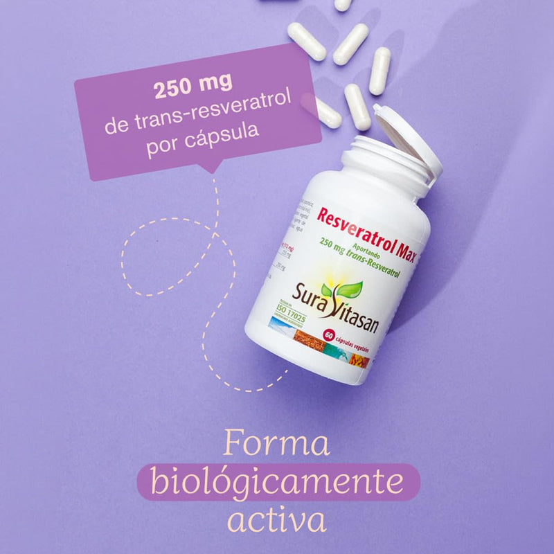 RESVERATROL MAX 60 Capsules
