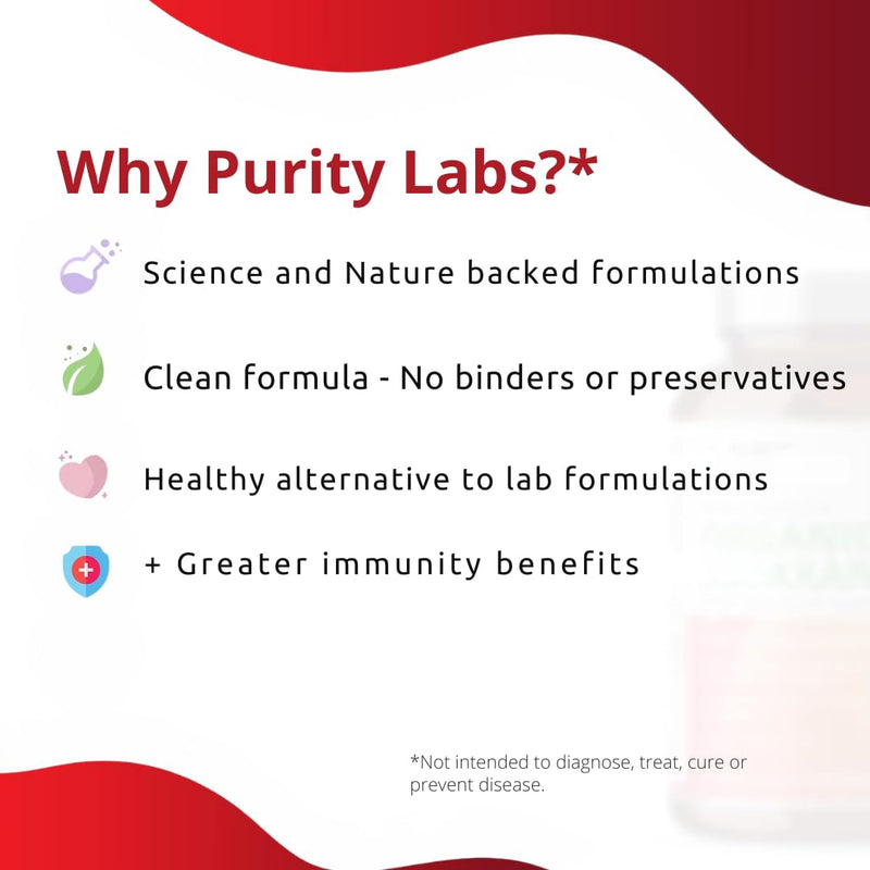 [Australia] - Purity Labs Antarctic Krill Oil 2000mg Omega-3 with Astaxanthin 800mcg Supplements to Support Memory, Heart, Brain Health - Rich in Omega 3, Fatty Acids, DHA, EPA & Phospholipids - 60 Softgels 