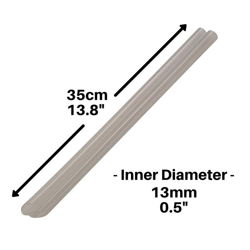 [Australia] - Clear Vocal Tubes for Speech Therapy and Singing - Therapy Straws for Vocal Health - Set of 2 Silicone Tubes for water resistant Voice Therapy and singing training 
