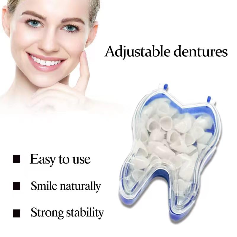[Australia] - Generic ""Teeth Beauty Solution | Convenient and Portable | for Upper Teeth, Repairing Broken Teeth, Bright Smiles | Teeth Reshaping & Temporary Fix"", White 