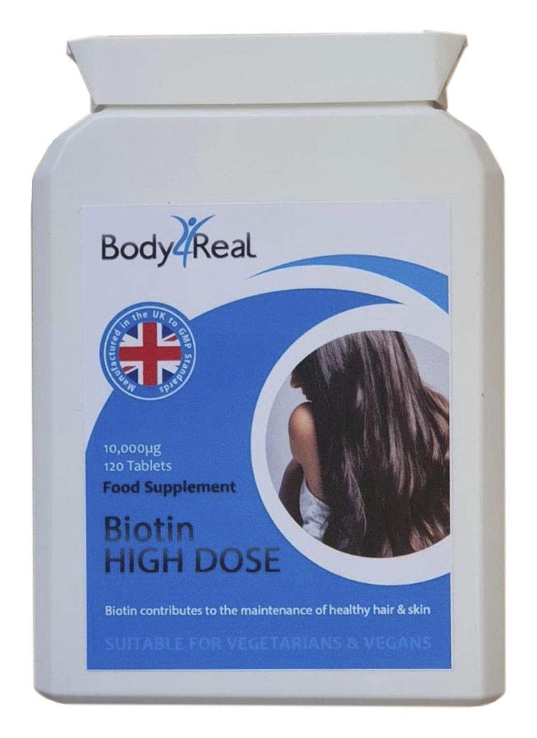 Biotin High Dose Food Supplement 10,000 UG (mcg)