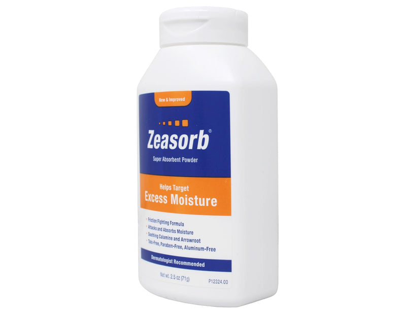 ZEASORB Powder 2.5 OZ (3 Pack) Scented 2.5 Ounce (Pack of 3)