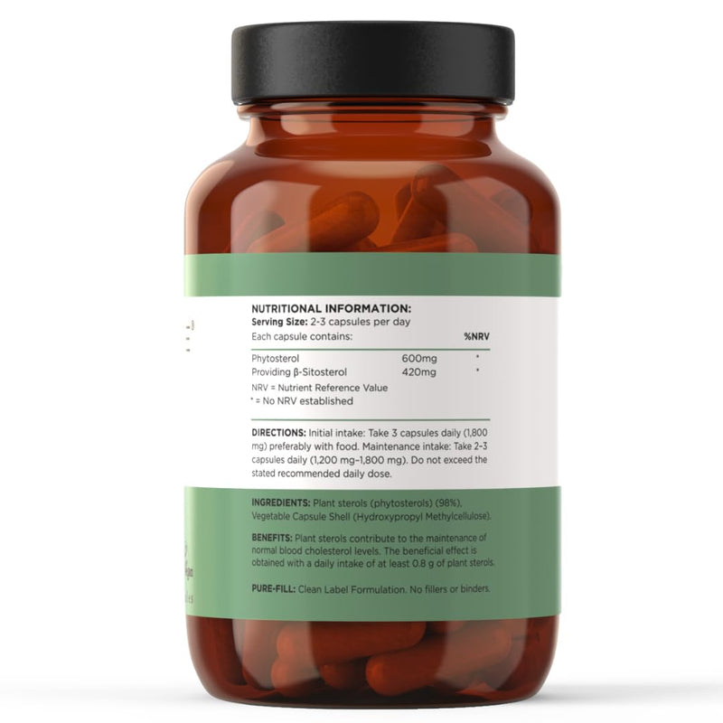INNOPURE Plant Sterols Capsules (No Fillers or Binders) Pure-Fill Supplement, 90 Capsules
