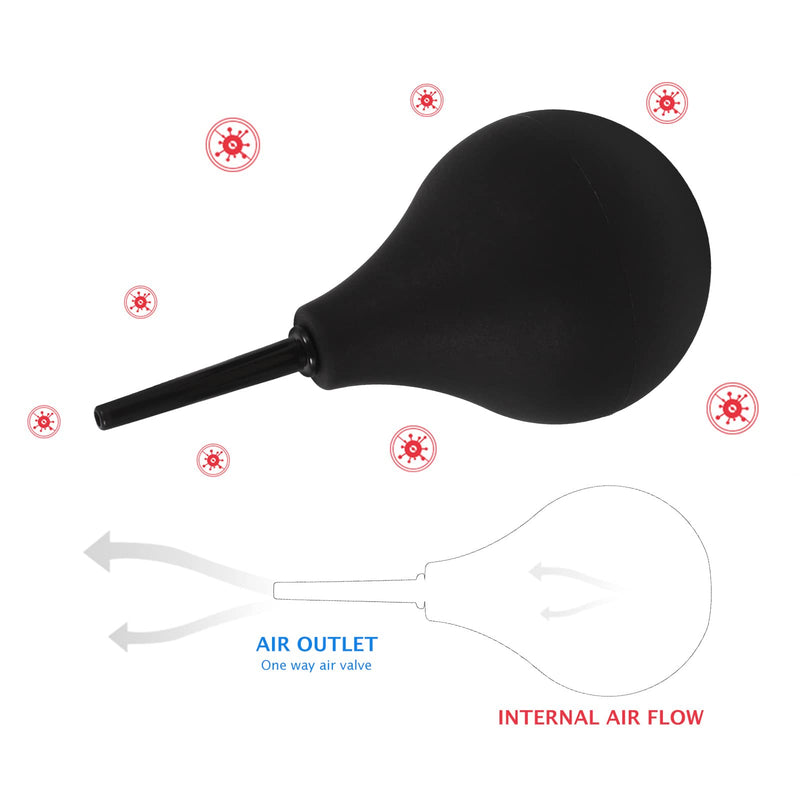 [Australia] - Ciieeo Ear Syringe Hand Bulb Rubber Syringe Ball Ear Wax Removal Ear Washing Squeeze Bulb Rubber Sucker Syringe Ball for Baby Kids Adults 224ml 