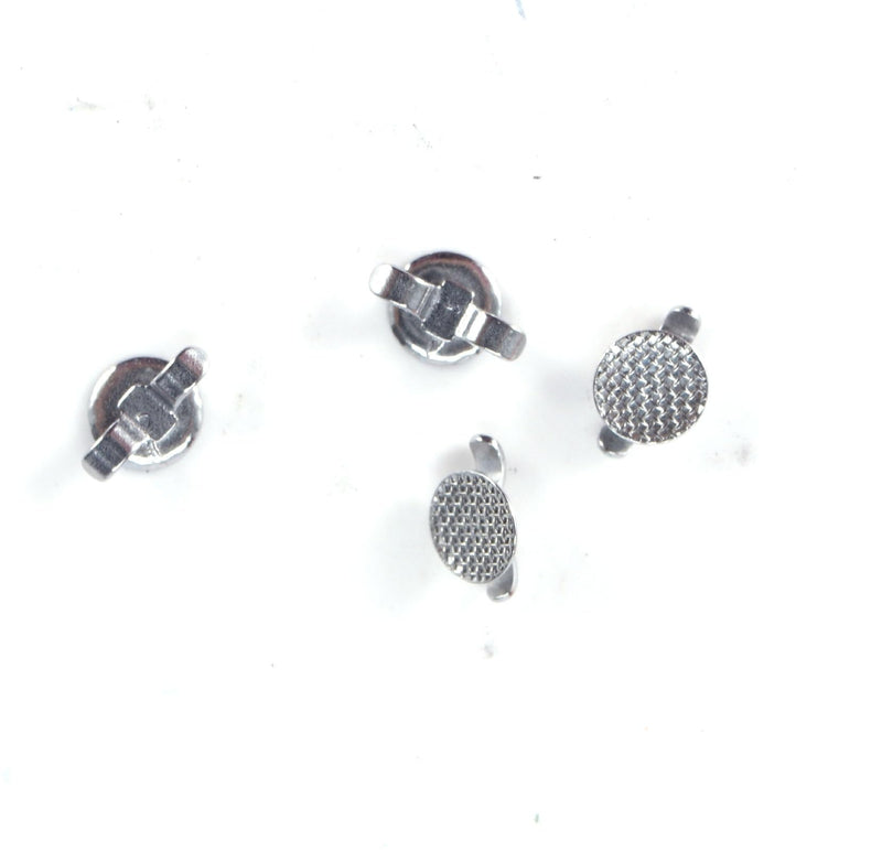 [Australia] - 50Pcs/Box Dental Orthodontic Lingual Button Bondable With Cleat Mesh Round (Bondable Lingual Cleat Small) Bondable Lingual Cleat Small 