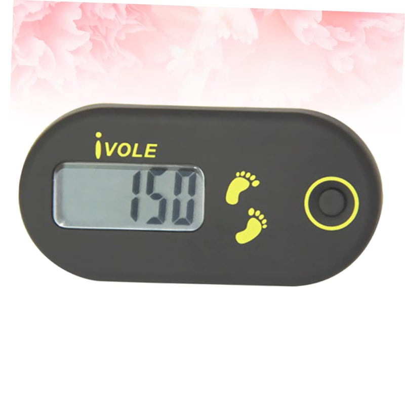 [Australia] - Kisangel Digital Counter Sports Ladder E Clips Step and Calorie Counter Clip on Pedometers Step Tracker Tool Gift Treadmill Black Miss Intelligent Monitor Mini Tools Sports Pocket Tools 