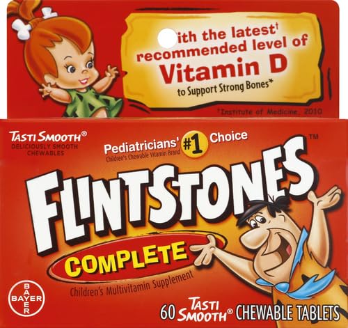 [Australia] - Flintstones Complete Childrens Chewable Supplement, 60 Count 