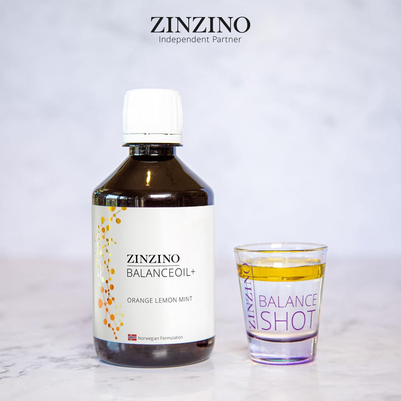 ZinZino BalanceOil+ Fish Oil with Omega-3 (DHA & EPA), Vitamin D3, Orange Lemon Mint, 300 ml Orange, lemon and mint 300 ml (Pack of 1)