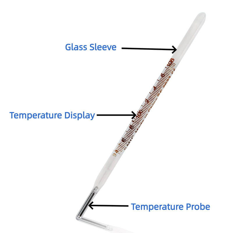 [Australia] - ℉ Oral Thermometer for Adults and Kids 2PCS - Glass Thermometer for Rectal Temperature - Accurate Easy Reading by HARIKA LIFE 