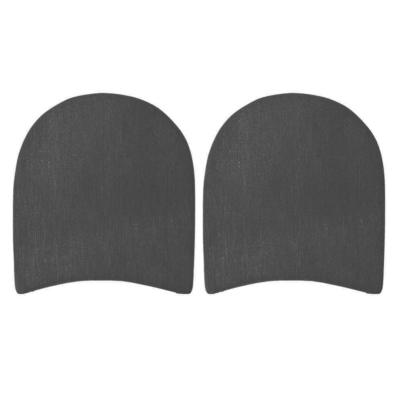 [Australia] - TOPINCN Shoe Heel Pads, Shoe Repair Rubber Heel Replacement Kit with Nails, Sandpapers, Self-Adhesive Stickers, Shoe Repair Accessories (Black) Black 