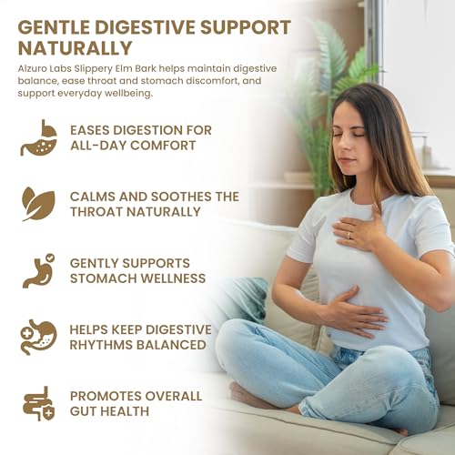 Slippery Elm | 8,000mg Equivalent | 400mg 20:1 Extract | 90 Vegan Capsules | Ulmus rubra | GMP & 3rd Party Lab Tested