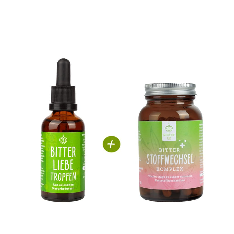 [Australia] - BitterLiebe Fitness Package - Bitter Drops and Metabolism* Complex in a Value Package (Original) 