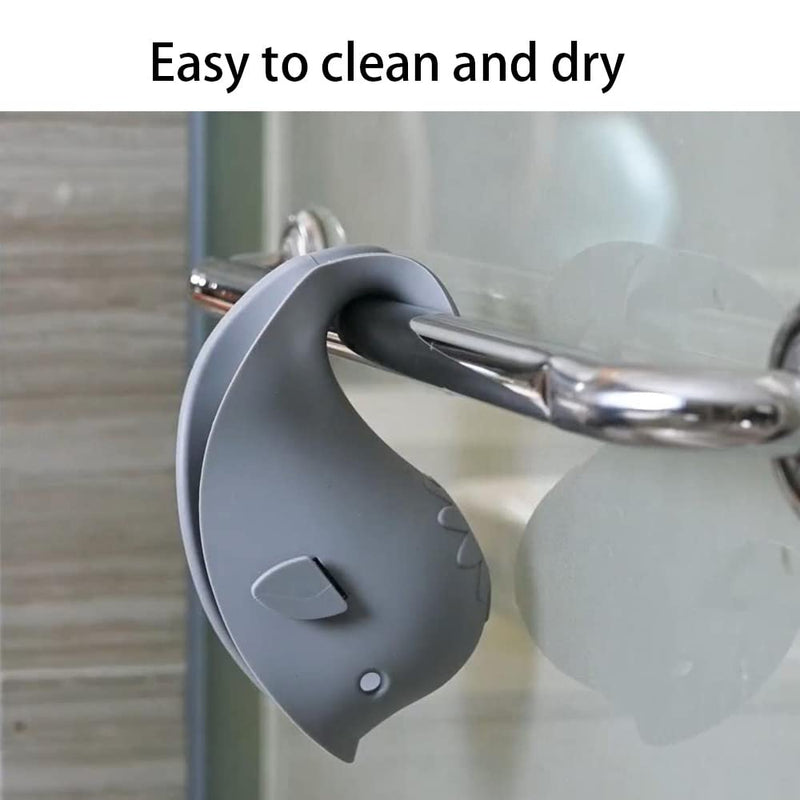 [Australia] - Faucet Cover Bathtub Baby Tub - Bath Spout Cover Baby Bathtub, Faucet Cover Baby Bathtub Silicone Whale for Kids, Toddler, Infant Grey 