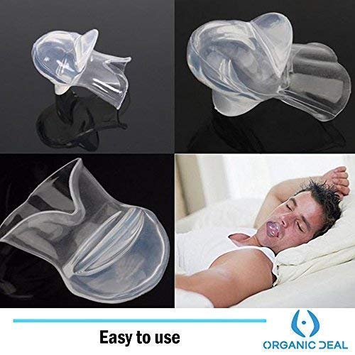 [Australia] - Organic Deal Anti Snoring Device - Anti Snoring Tongue Holder Prevent Snoring - Snoring Stopper - Best Help Against Snoring - Better results than snoring stopper clips or spray 