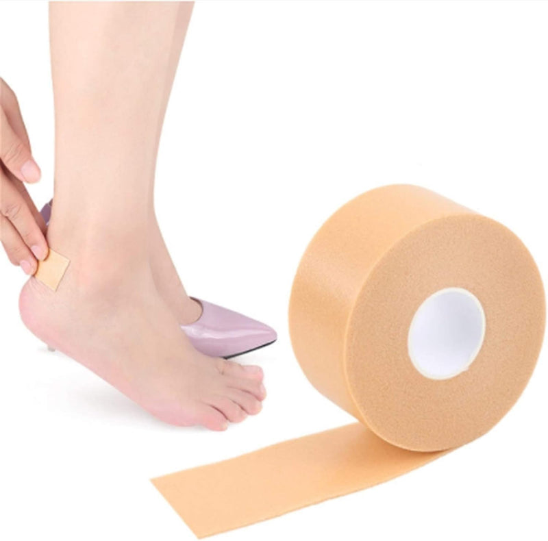 [Australia] - Moleskin for feet, mole, skin bandage, roll with extra templates, durable fabric padding tape for shoe friction, medication and treatments 