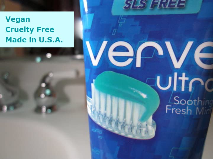 [Australia] - Verve Ultra SLS-Free Toothpaste with Fluoride, 4.5 oz. (Pack of 4) 