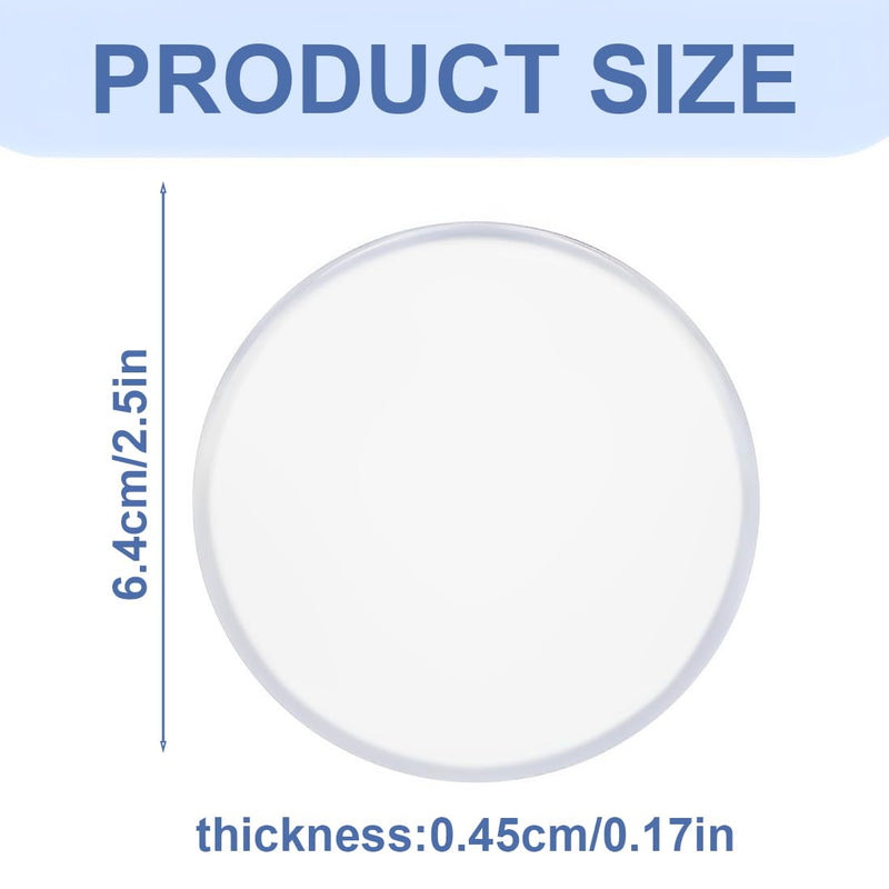 [Australia] - RAMGLYO Pack of 2 Ankle Gel Pads for Boots, Relieve Pressure and Improve Blood Circulation, for Ice Skating, Hockey (Round) Round 