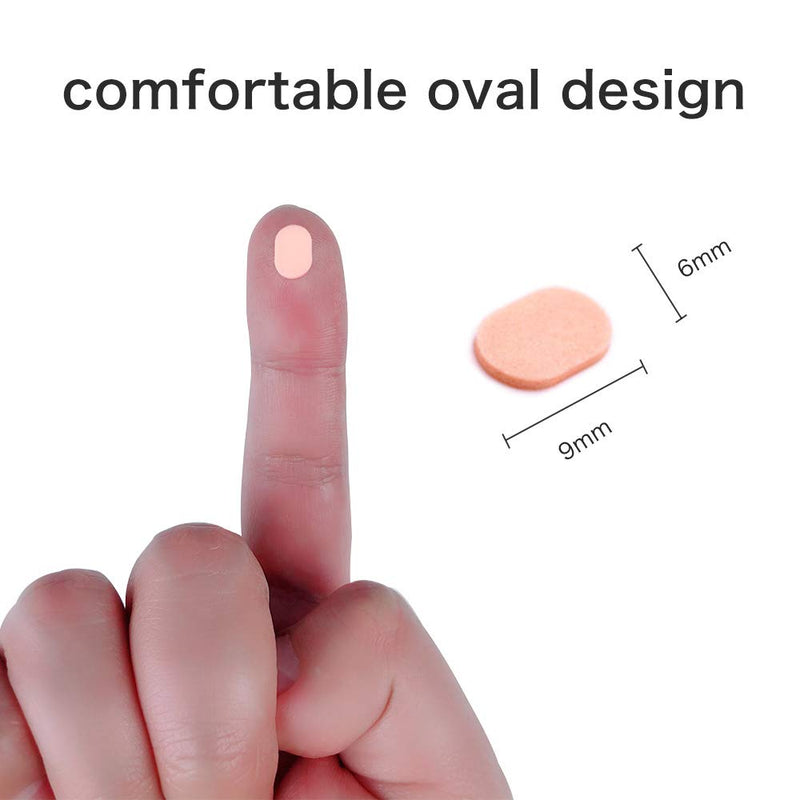 [Australia] - Eyeglass Nose Pads,20 Pairs of Soft Foam Nose Pads, Self-Adhesive Anti-Slip Soft Foam Glasses Nose Pads (Skin Color/1mm) Skin Color 1mm 