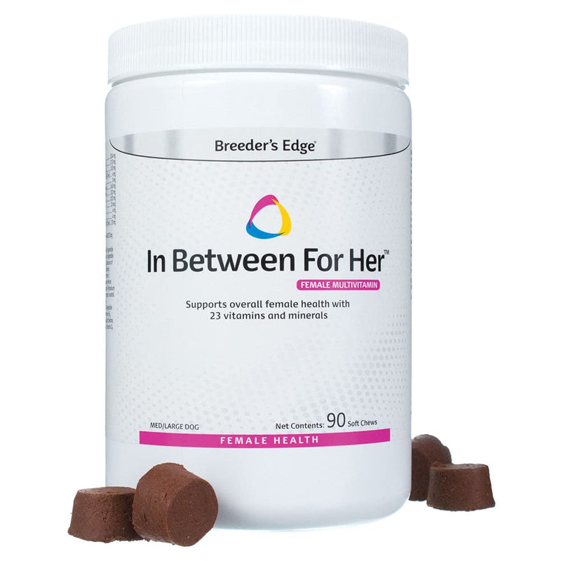 Revival Animal Health Breeder's Edge in Between for Her, Female Multivitamin for Med/Lg Dog- 90 ct - PawsPlanet Australia