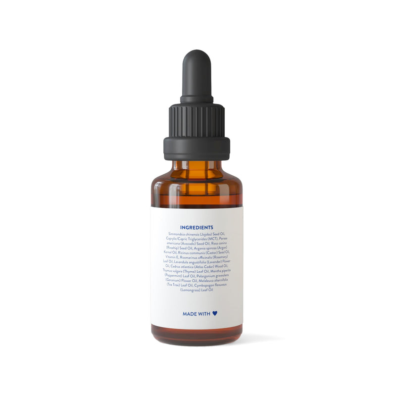 Routine Wellness Hair Serum, Rosemary, Argan, Tea Tree - 30ml (Pack of 1) | Plant-based nourishing oils, scalp treatment and hydration with natural oils, frizz control, healthy shine Rosemary & Tea Tree Oil 1 Fl Oz (Pack of 1)