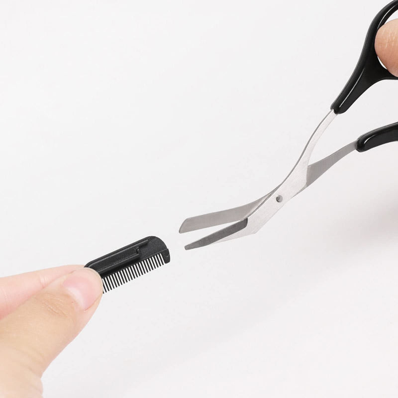 [Australia] - Eyebrow scissors for men, eyebrow scissors, eyebrow trimmer scissors, scissors for trimming eyebrows for eyebrows, professional precision eyebrow trimmer scissors with comb 